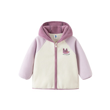 迷你巴拉男女童宝宝保暖摇粒绒