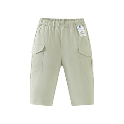 迷你巴拉巴拉男女童裤子春新品弹力儿童户外工装裤