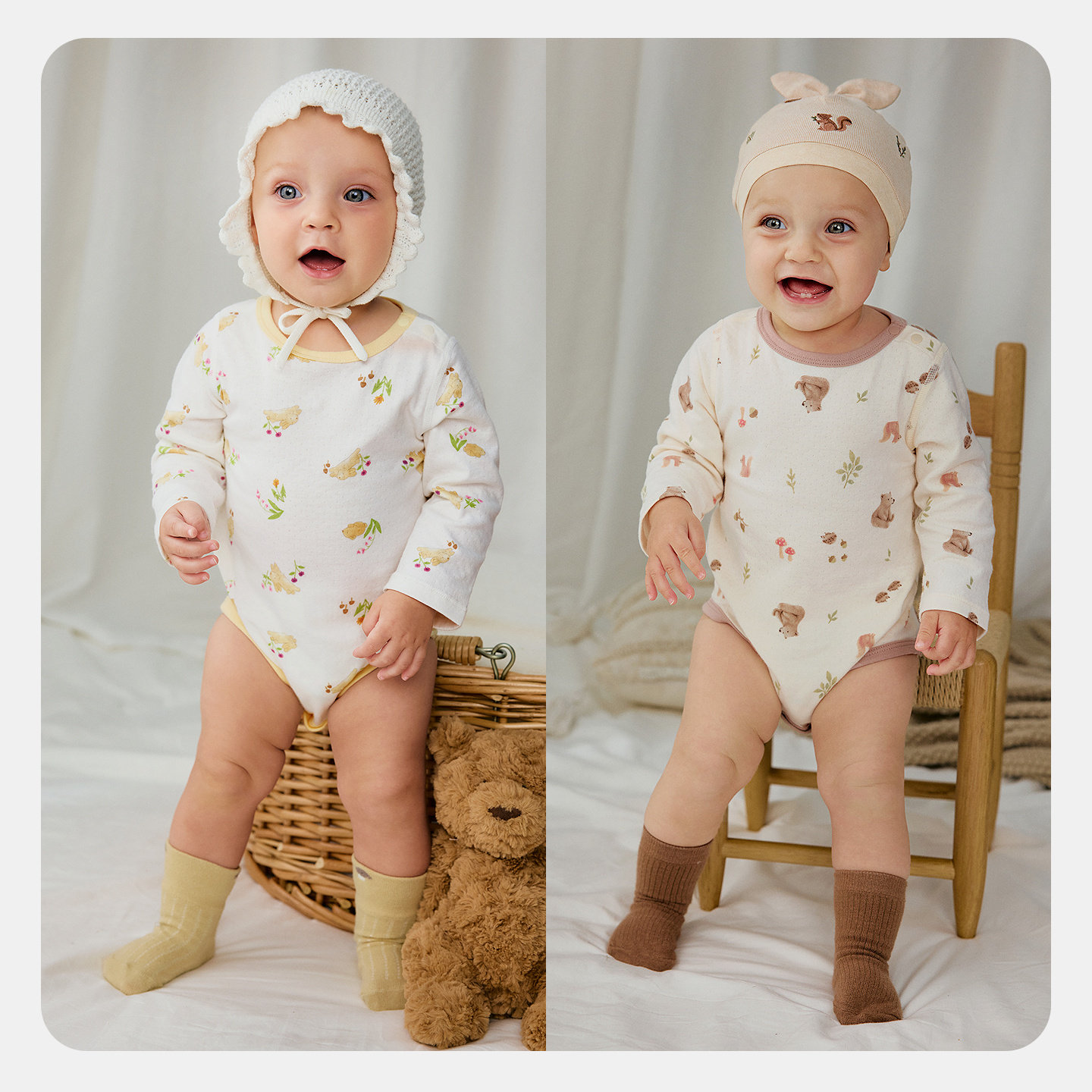 【纯棉】迷你巴拉婴儿衣服新生儿包屁连体衣亲肤透气柔软爬服新款