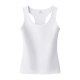 Tight I-shaped vest with inner strap and sports outside wear