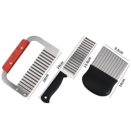 Волный зуб картофельный нож срезанный картофельный волновый нож кухня Семейство Семейное срезы в стиле нож