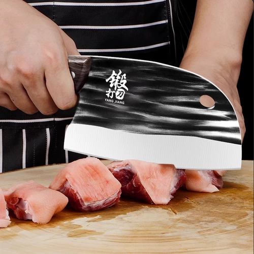 Longquan Forging Kitchen Knife Set Cobino House Chef Shart Cut Meat Cutter Rutter Crowg