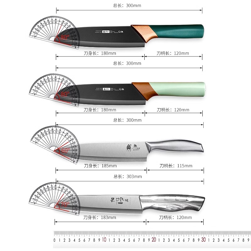 日式刺身刀鱼生刀牛刀寿司刀厨房料理刀水果刀厨师刀三文鱼专用刀-图3