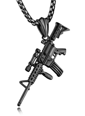 儿童项链男孩个性嘻哈百搭装饰吊坠新男童潮流男孩毛衣链饰品街舞