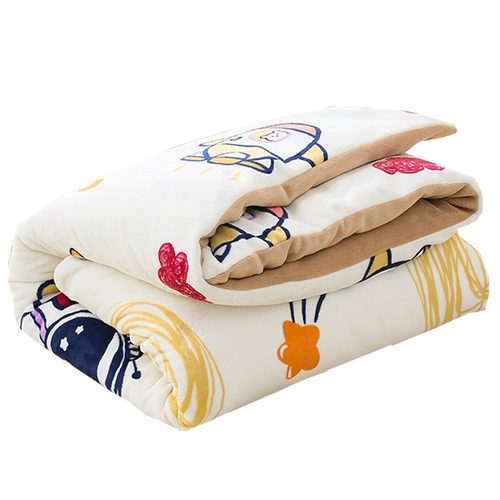 Съёмное детское утепленное хлопковое одеяло для детского сада, осеннее