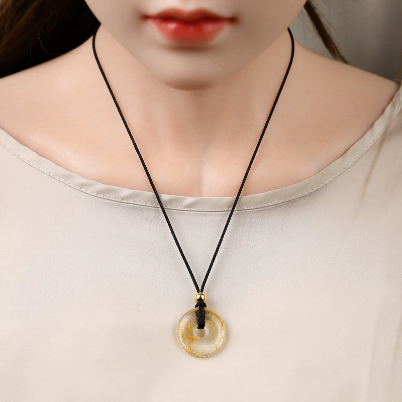 戒指平安扣挂绳免绑吊坠绳项链绳子可调节绳细款和田玉面包圈绳子,淘宝优惠券,粉丝福利购,淘宝优惠卷