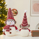 Christmas decorations Snowman Doll Doll Doll Desktop Decoration Mall Hotel Scene Window Layout Props