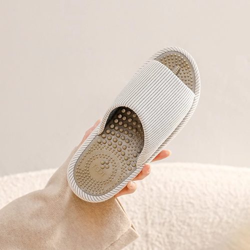 四季软底按摩拖鞋男女脚底指压穴位足疗夏居家防滑凉拖鞋室内软底 - 图2