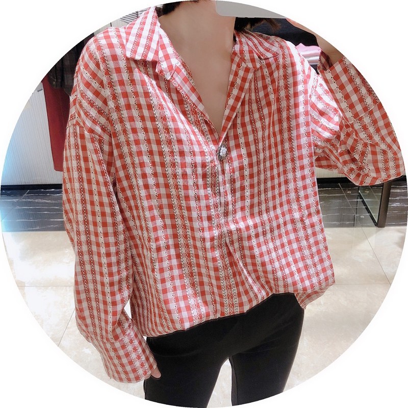 阿玛施旗舰店官网2020春新款ol衬衫 蝶目衬衫