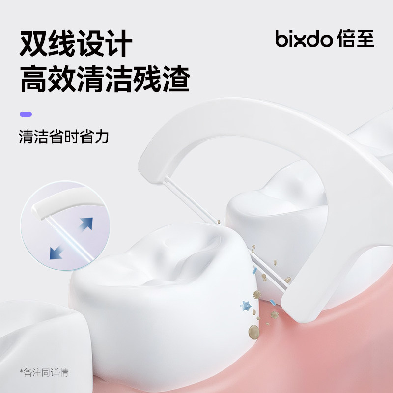 【李佳琦直播间潮电暖冬季】倍至牙线棒后生元漱口水组合独立包装,淘宝优惠券,粉丝福利购,淘宝优惠卷