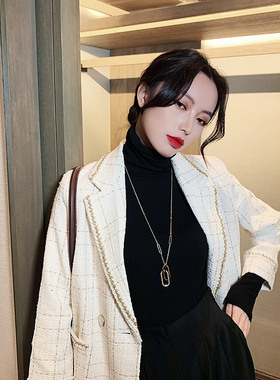高端大气毛衣链2025年新款潮长款吊坠女时尚项链网红爆款卫衣链潮