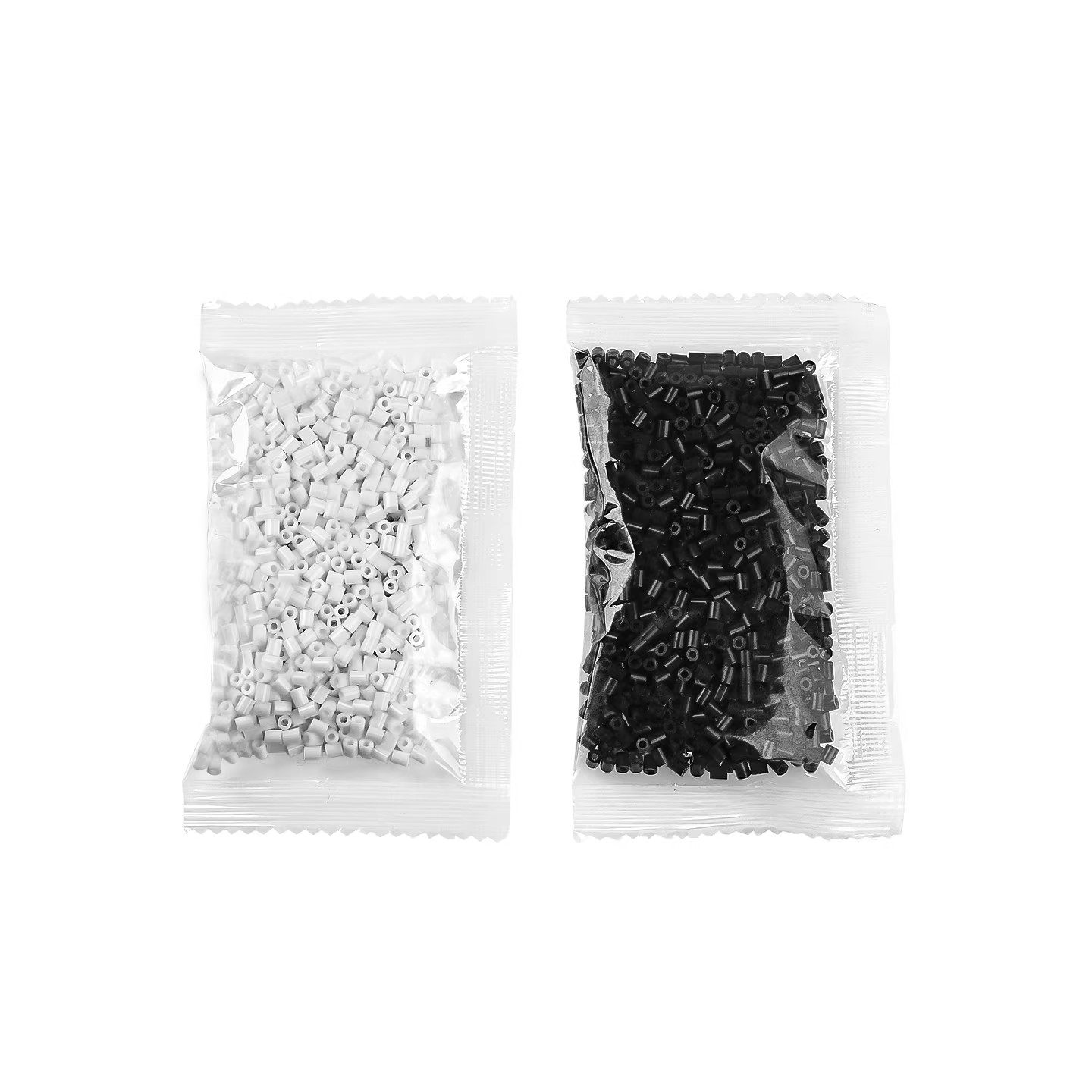 黑白拼豆补充包融合豆子补充装融合豆手工diy白色补充豆无毛刺F1,淘宝优惠券,粉丝福利购,淘宝优惠卷