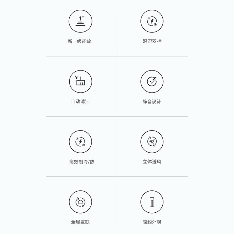 巨省电3匹变频新一级能效小米 小米景雾空调
