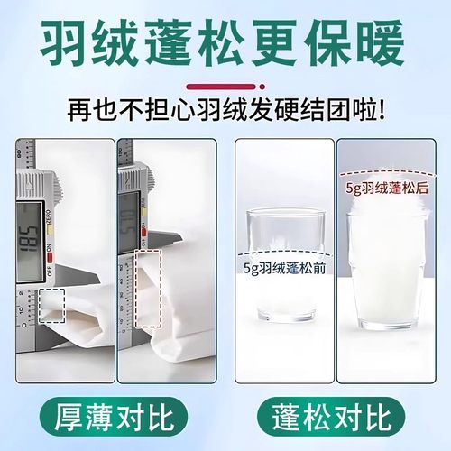 羽绒服蓬松洗涤剂洗衣机专用膨松清洗清洁剂去污渍神器官方旗舰店 - 图1