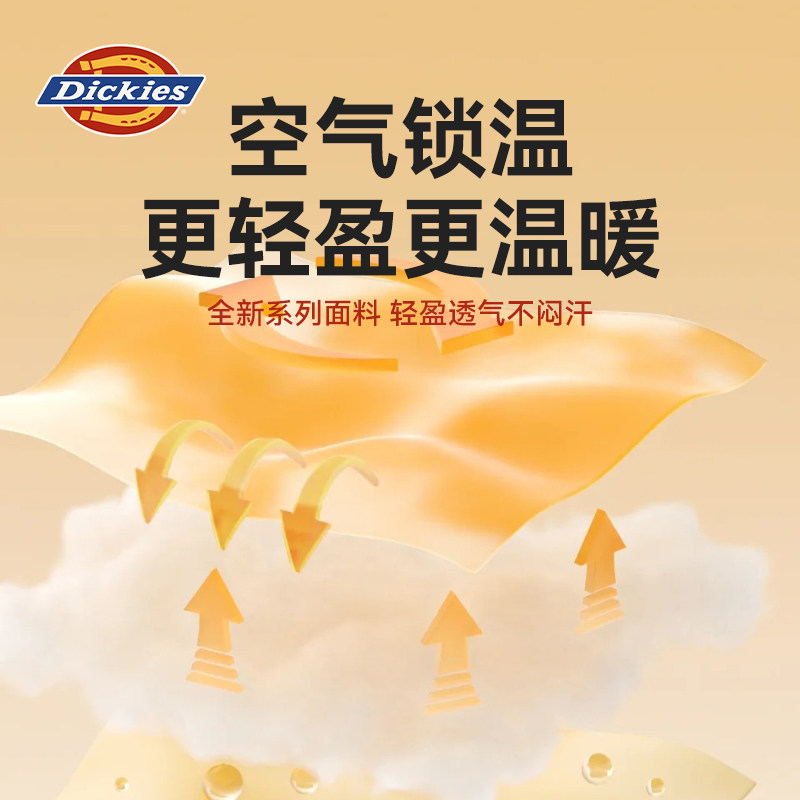 Dickies童装男童套装儿童棒球服外套女孩秋季运动装2025新款衣服A