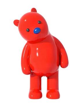 玻璃钢卡通雕塑定制吉祥物大型公仔动漫人物模型落地陈美摆件