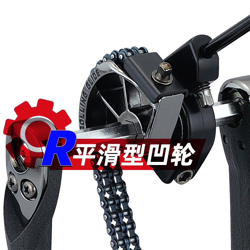 tama旗舰店双踩黑武士限量系列踏板 tama架子鼓/爵士鼓