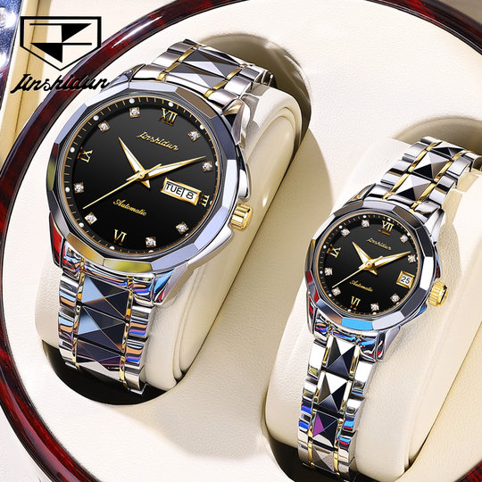 Пара механических часов для пары, сертифицированных швейцарским брендом