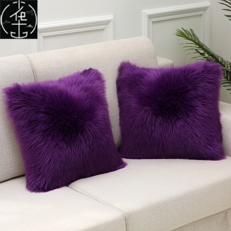 Plus pillowcase sofa cusion cover long air pillow case-图0