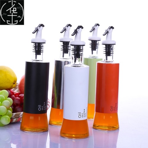 Glass oil bottle Seasoning Bottle Dispenser Kitchen Cooking - 图1