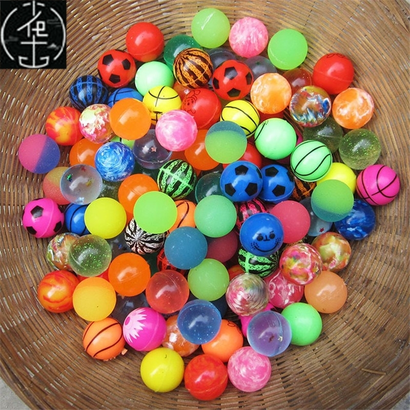 Funny toy balls mixed Bouncy Ball Solid floating bouncing c - 图3