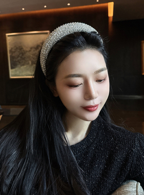也超美！心动奢华水晶满钻发箍