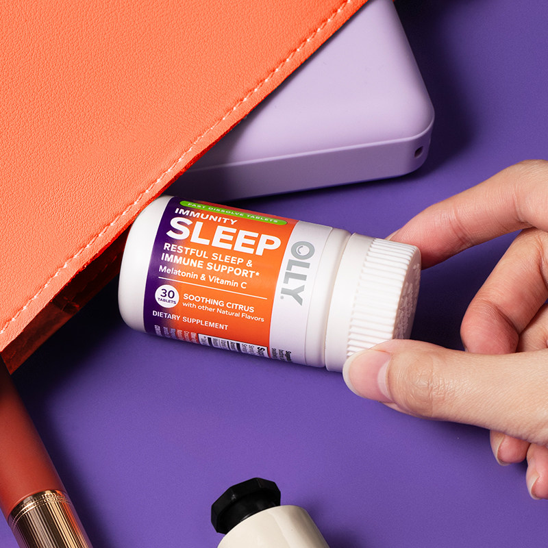 美国进口 Olly 维C睡眠片 30片*2瓶 百亿补贴折后￥99包邮包税