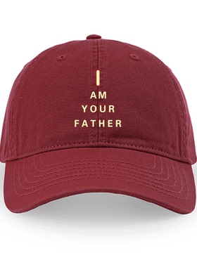 星球大战棒球帽I am your father男女简约鸭舌帽遮阳帽户外防晒