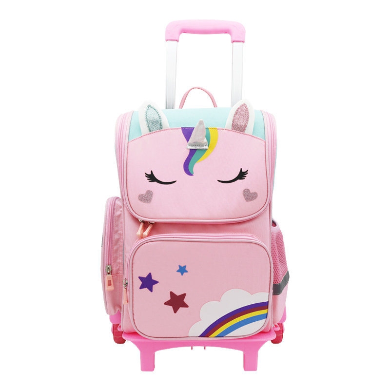 拉杆小学生女孩一至六年级双肩包 远山远双肩背包