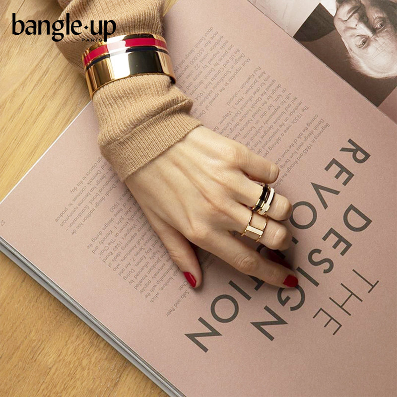 bangle up法国小众复古冷淡风对戒 bangleup戒指/指环