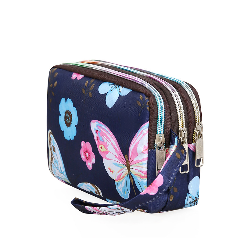 零钱包女手机包袋长款帆布手拿包简约三层拉链手包女士小包大容量,淘宝优惠券,粉丝福利购,淘宝优惠卷