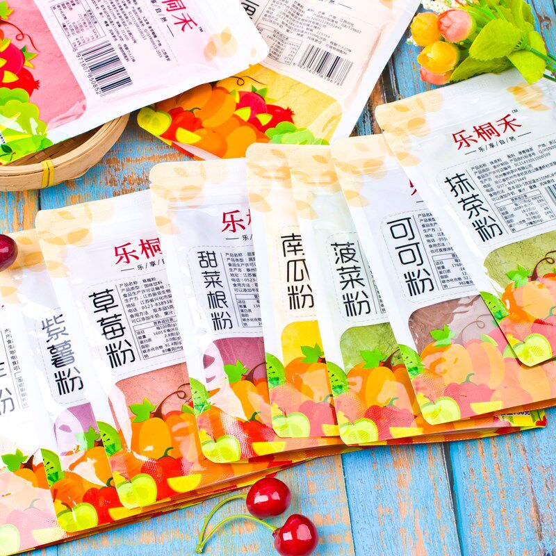  烘焙本色天然粉粉食品