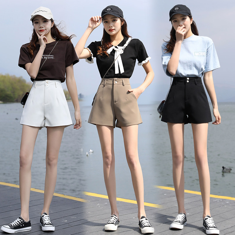 西装春季2023高腰阔腿裤夏休闲裤 蕾兰娜休闲裤