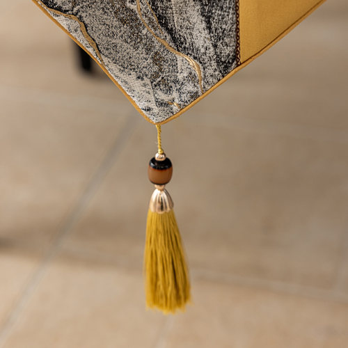 桌旗轻奢高级感长条桌布电视柜高端意式美式茶席茶旗床旗桌垫盖布 - 图3