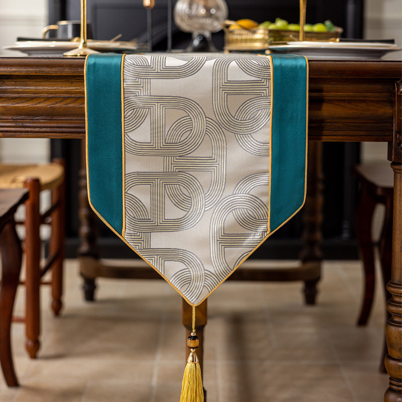 桌旗轻奢高级感岩板餐桌布简北欧现代高端长条桌盖布巾床旗茶几旗,淘宝优惠券,粉丝福利购,淘宝优惠卷