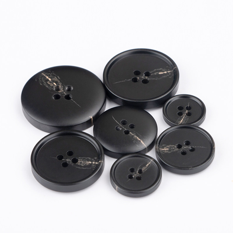 新款纽扣扣子高档哑光圆形西服毛衣外套男女风衣黑色树脂百搭纽扣,淘宝优惠券,粉丝福利购,淘宝优惠卷
