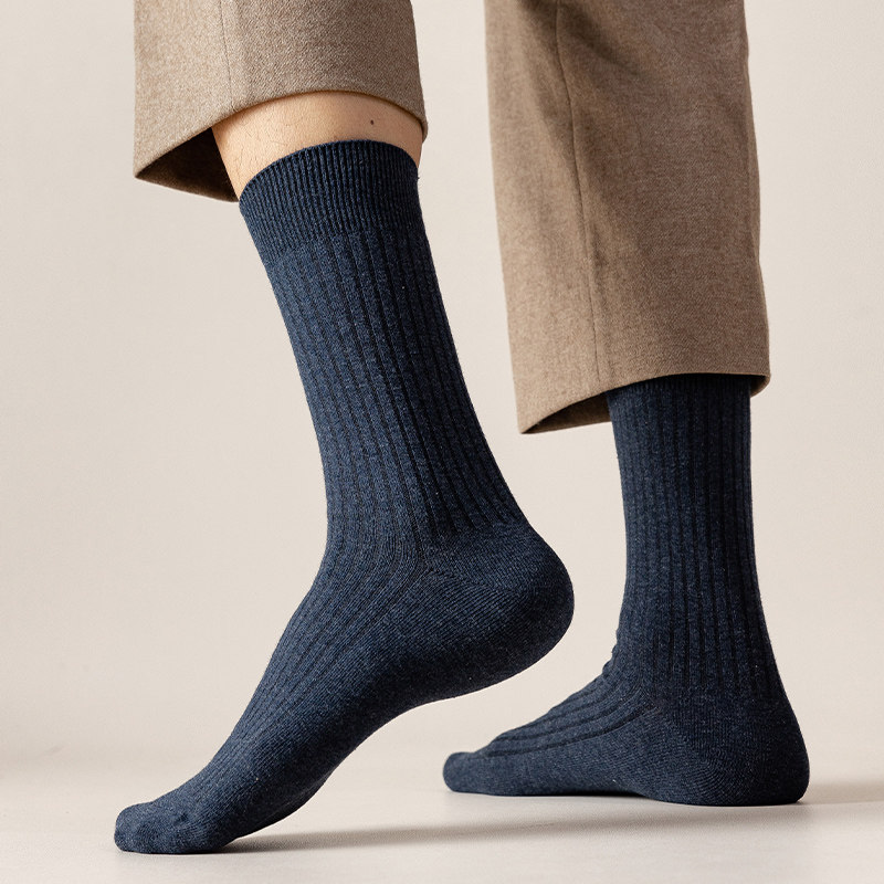 男士全棉吸汗休闲抗菌春秋纯棉袜子 俏棒妮短袜/打底袜/丝袜/美腿袜