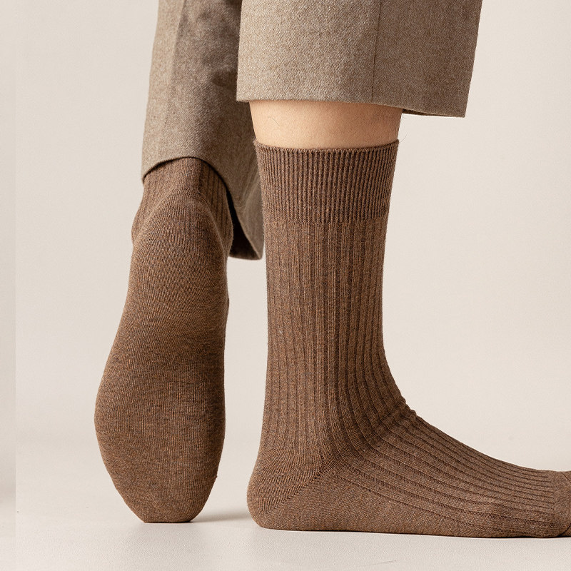 男士全棉吸汗休闲抗菌春秋纯棉袜子 俏棒妮短袜/打底袜/丝袜/美腿袜