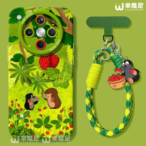 适用oppofindx9手机壳女款findx8spro保护套硅胶x7ultra全包防摔x6por新款x5创意oppo卡通鼹鼠x8ULTRA软x7pro - 图1