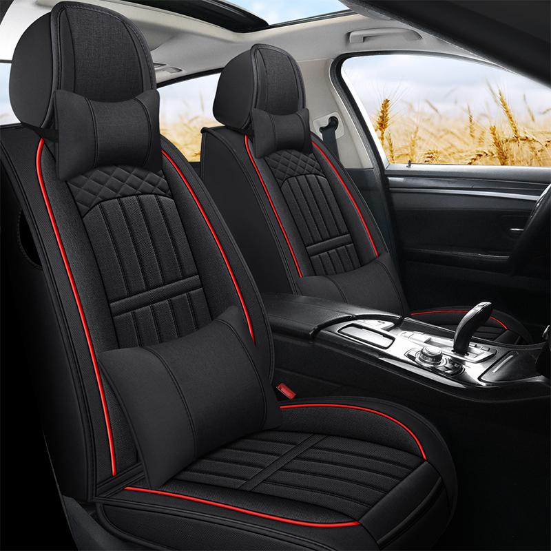 东风小康K01C31D51K07C32K05K02C51C52C35单双排货车亚麻全包座套 - 图1