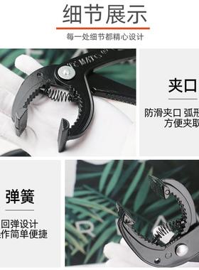 砂锅防烫夹韩国石锅夹子防滑煲仔钳子取碗夹黄焖鸡砂锅夹子提盘器