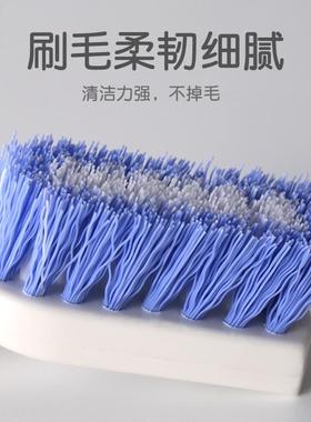 长柄鞋刷不伤鞋家用清洁多功能洗鞋刷塑料墙缝刷硬毛刷厕所刷