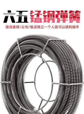 管道疏通器下水道电动专业通下水道工具厕所马桶疏通神器