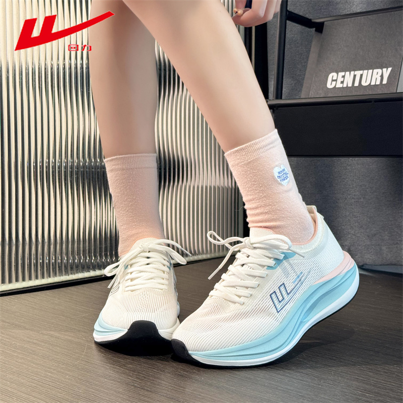 Warrior/回力女鞋2025新款秋季厚底百搭运动鞋时尚休闲网面健步鞋 - 图2