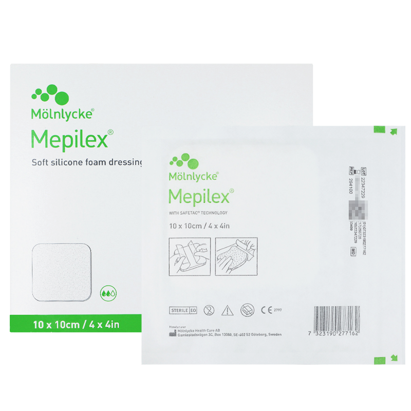 Mepilex border美皮康泡沫敷料压疮褥疮贴老人溃疡有边厚软聚硅酮 - 图2