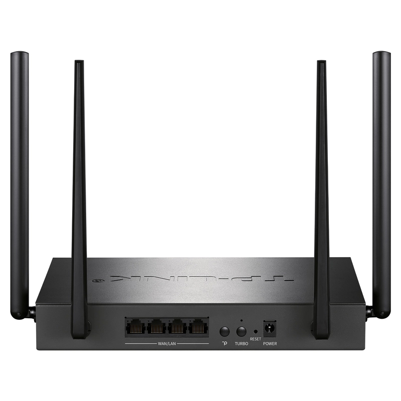 TP-LINK 金属钢壳WiFi6路由器千兆端口家用无线高速穿墙王AX3000大户型tplink双频5G游戏 XDR3068易展Turbo版 - 图1