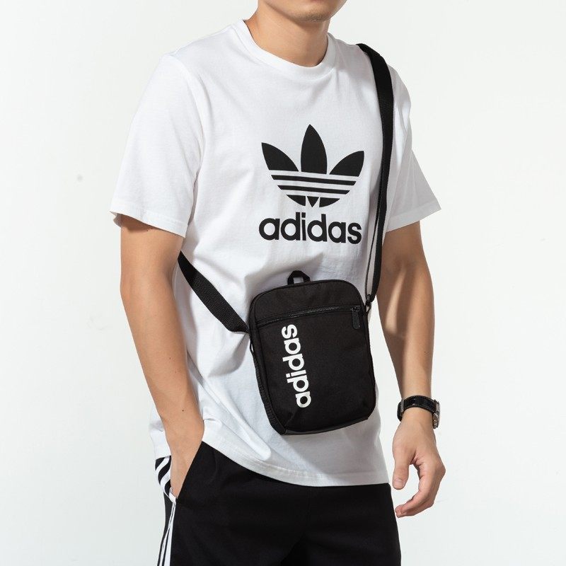 男士阿迪达斯男包运动防水单肩包 adidas东肖男士包袋