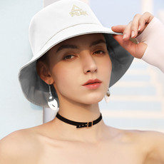 кепка для бадминтона 匹克防晒帽女百搭渔夫帽大帽檐遮脸太阳帽子夏遮阳帽