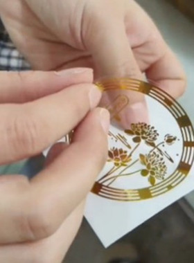 荷花鲤鱼图净秽荷花牌卫生间贴纸门对门厨房门饰挂件挂画厕所