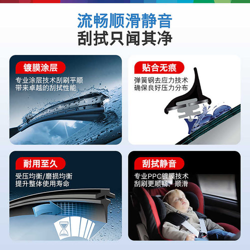 博世无骨雨刮器Tesla特斯拉 model 3 Model Y Model S X 原厂雨刷 - 图2
